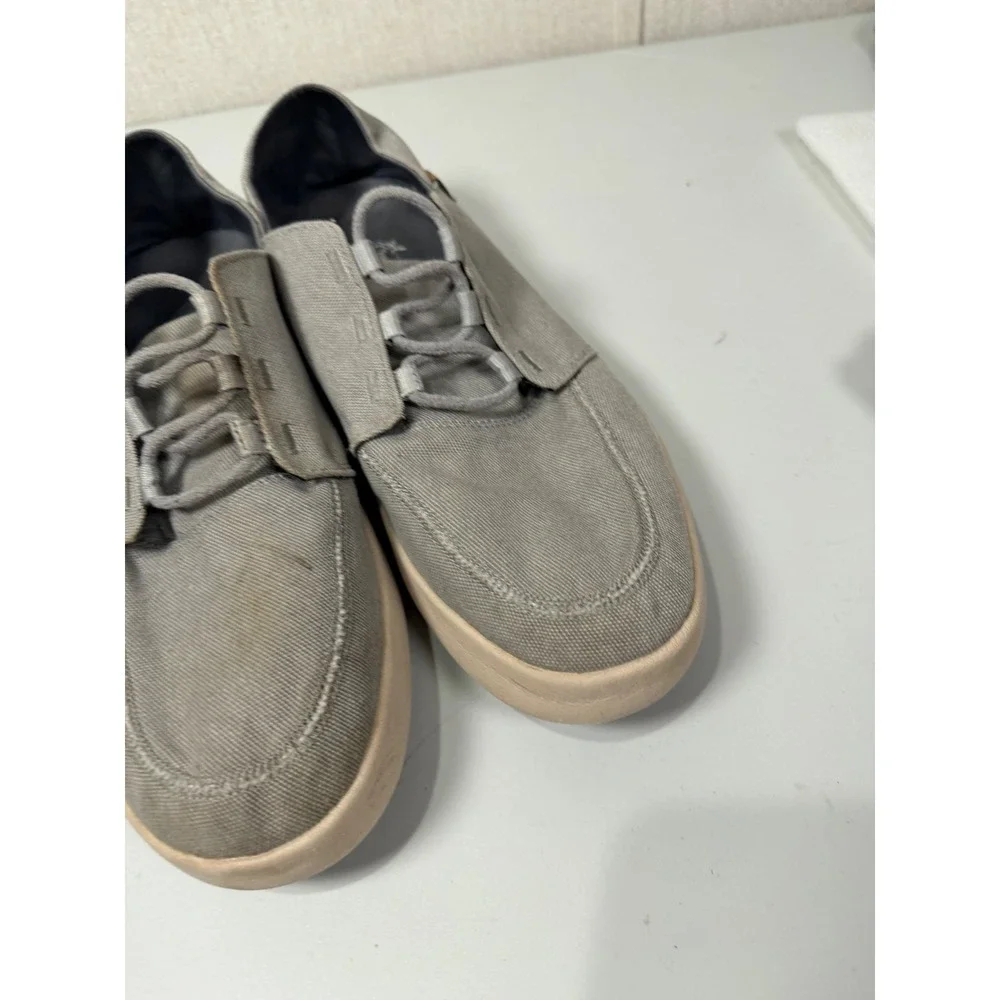 Chaco Mens Paonia‎ Low Grey Canvas Casual Sneakers JCH108017 Size 12